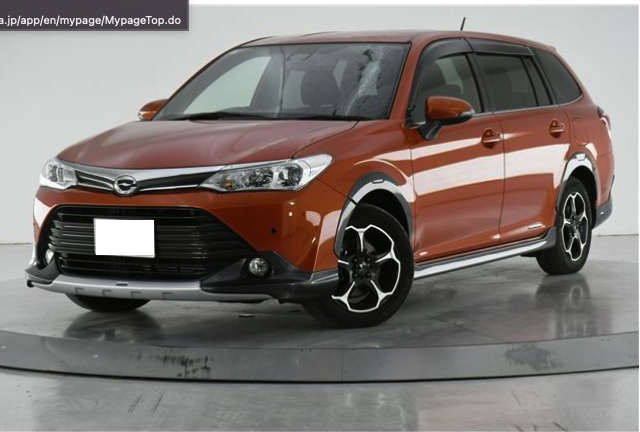 COROLLA FIELDER 2016 G